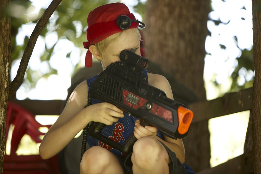 Laser tag hire for children