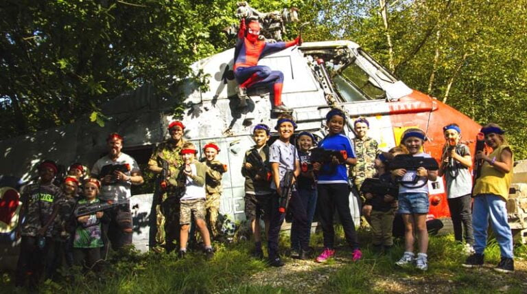 Laser tag birthday parties