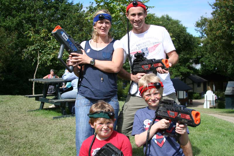 Laser tag equipment hire across the UK