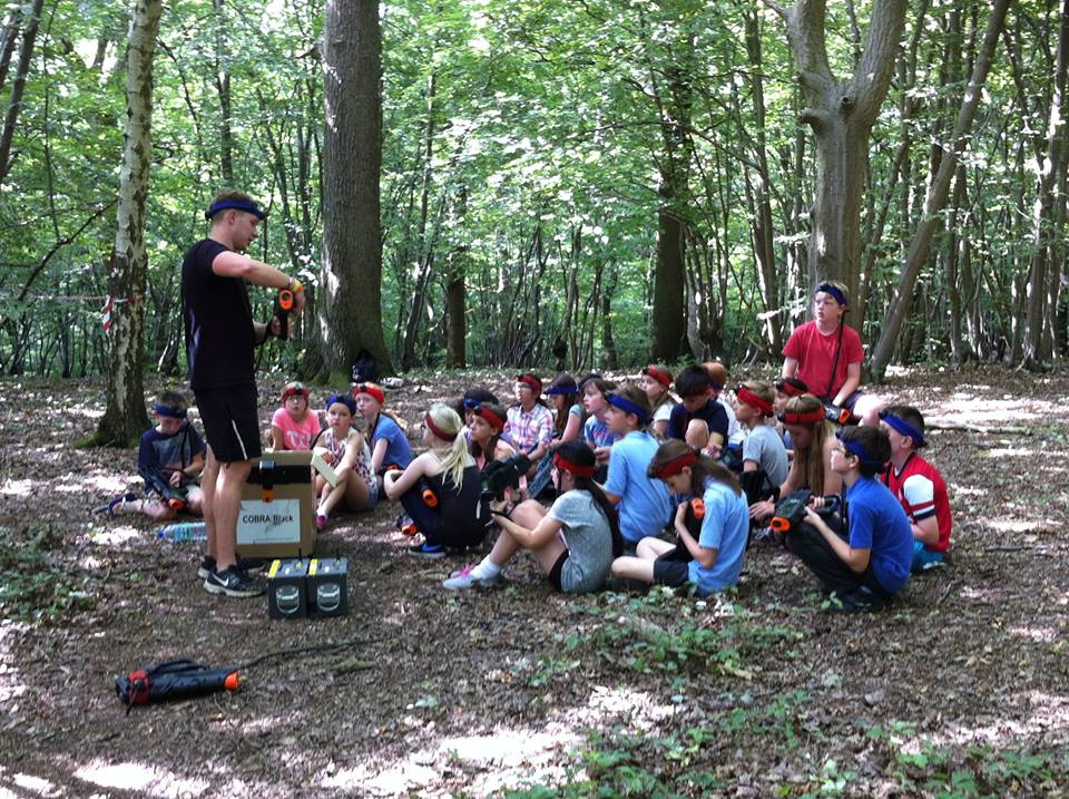 Laser tag equipment hire across the UK